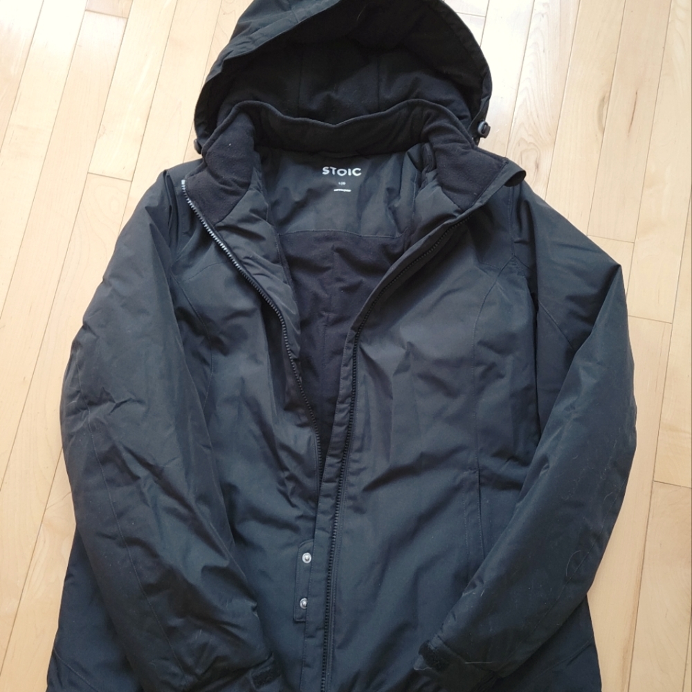 Black Women's Stoic Ski Jacket - large